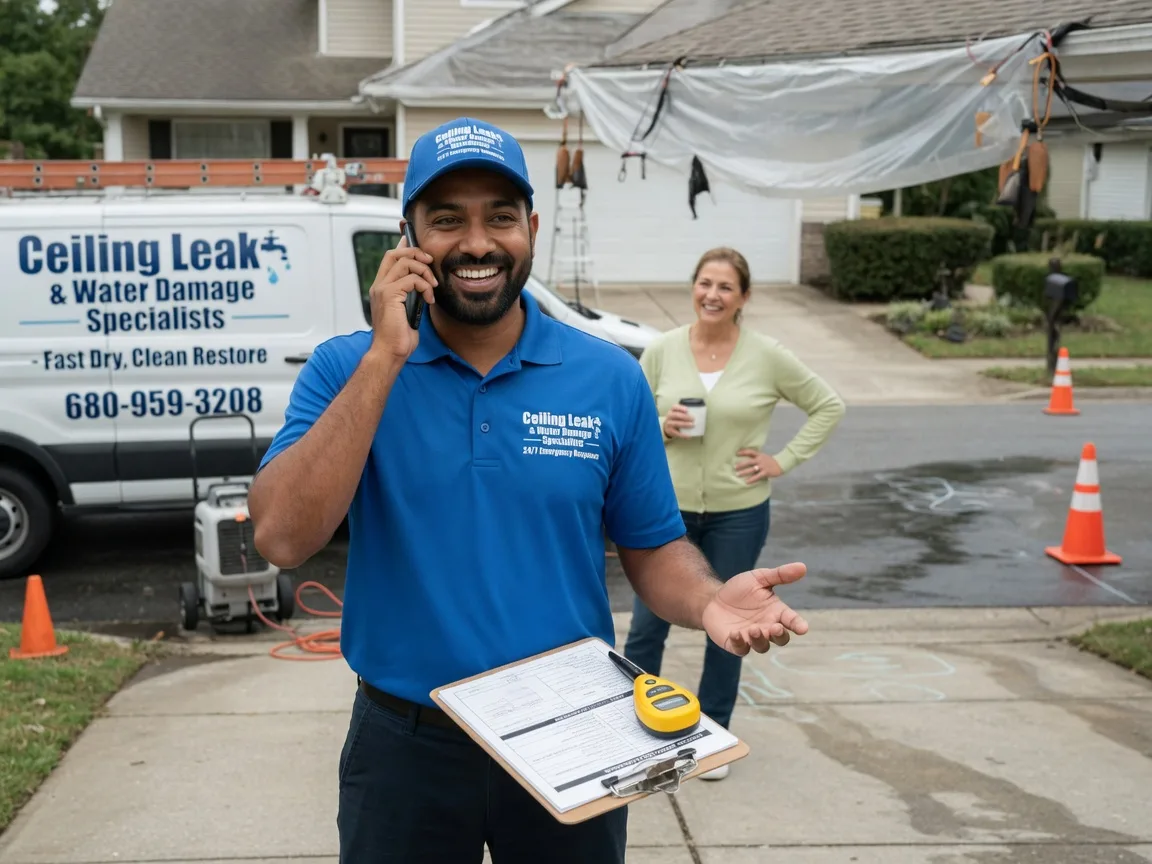 Ceiling Leak Cleanup Spring Dale, WV FAQs